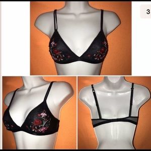 TOPSHOP Flower Bralette Size 34B